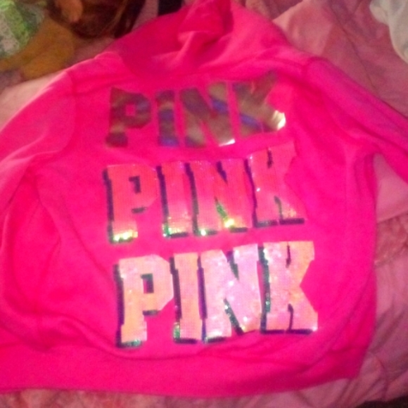 Victoria secret bling zip up y2k sorry sold to friend - Picture 1 of 3